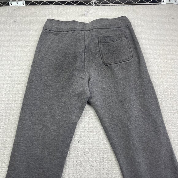 Hollister Pants Mens Medium Grey Sellout Logo Print Joggers Sweatpants Read - Picture 11 of 12